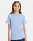Hanes Essential-T Youth Crewneck Short Sleeve T-Shirt for School, Casual & Team Wear